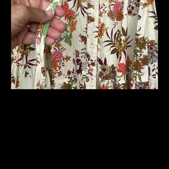 Fore Briar Floral Midi Dress NWT - Picture 10 of 16